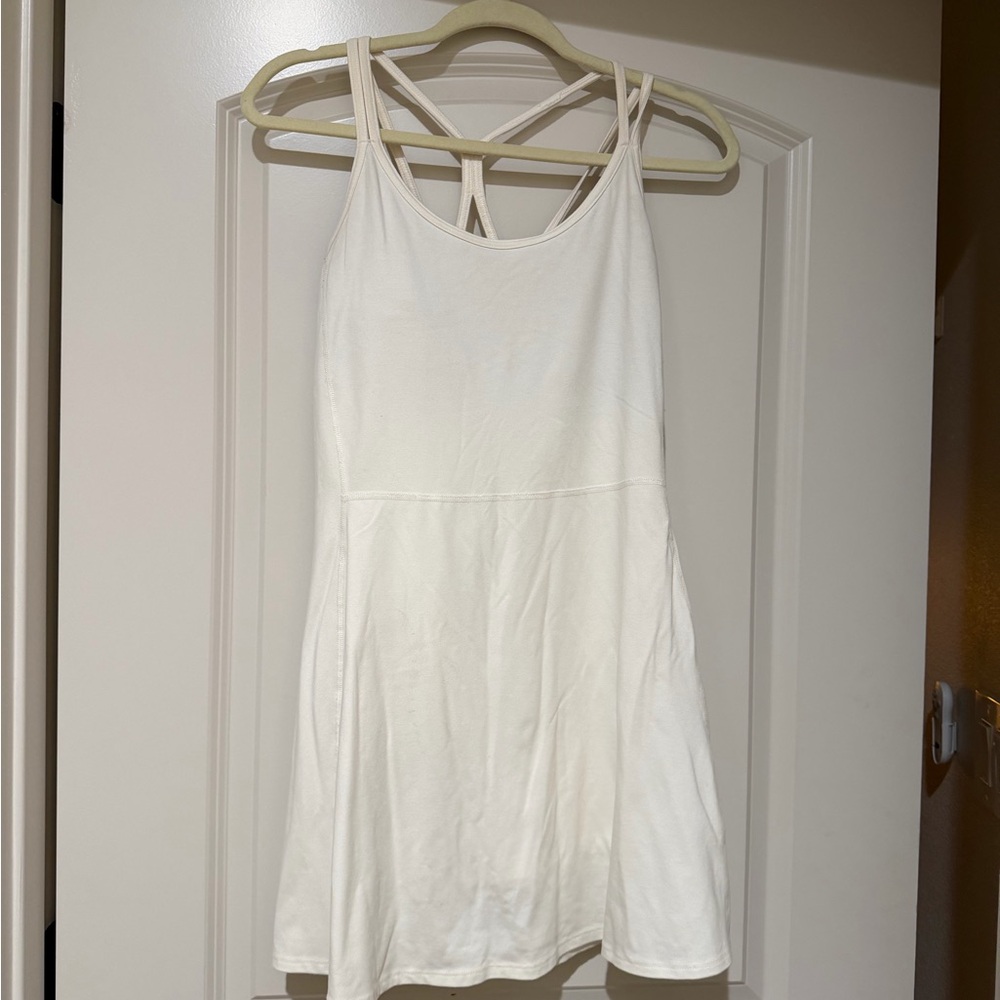 White Old Navy Exercise Dress